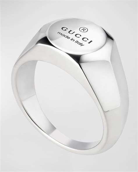 chunky gucci ring|gucci trademark ring.